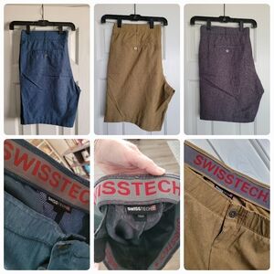 3 Pairs Swiss Tech Shorts! Size 42